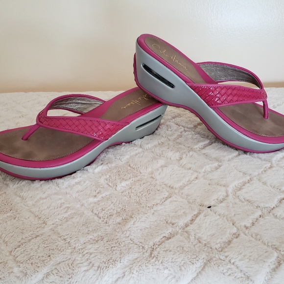 Cole Haan  Nike Air Women's Pink Sandal's Size 8AA - Picture 2 of 7